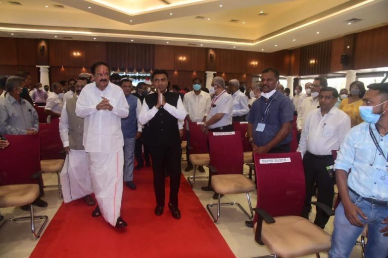 Vice President inaugurated new Darbar Hall at Raj Bhavan, Goa