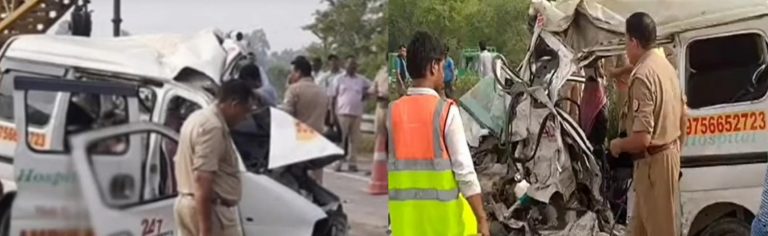 यूपी : बरेली में भीषण सड़क हादसा, 7 लोगों की मौत