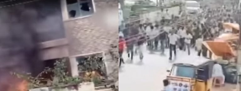 आंध्र प्रदेश : जिले का नाम बदलने पर भड़की हिंसा, कई जख्मी