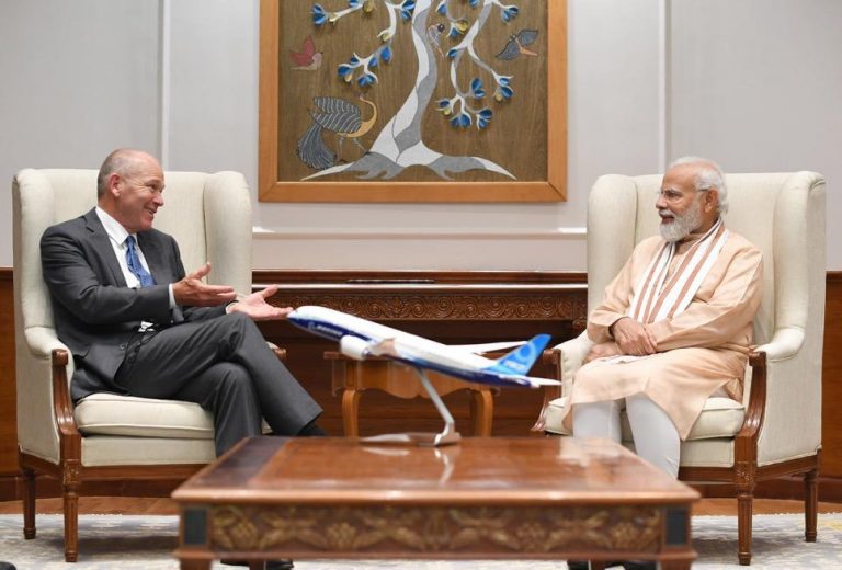 Boeing President Calhoun met PM Modi