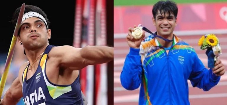 नीरज चोपड़ा ने थ्रो फेंककर एक नया राष्ट्रीय रिकॉर्ड बनाया