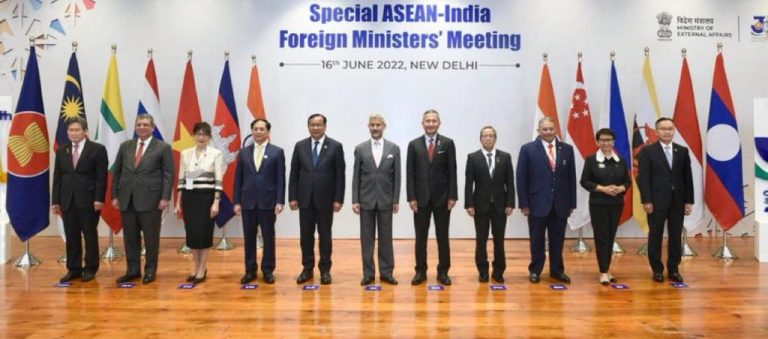 New Delhi : Special ASEAN-India Foreign Ministers’ Meeting Completed