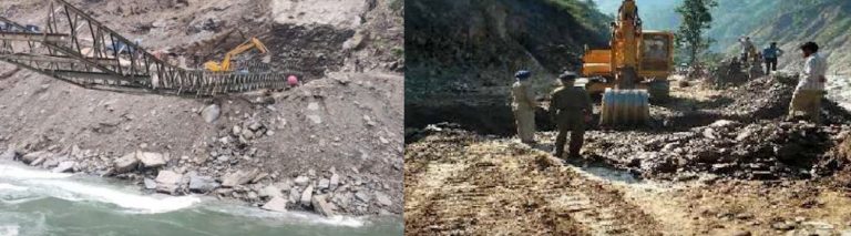 अरुणाचल प्रदेश में भारत-चीन सीमा के पास सड़क बना रहे एक मजदूर की मौत, 18 अन्य लापता