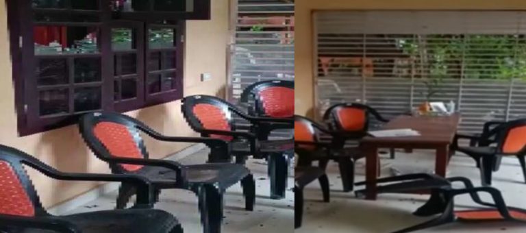 केरल : आरएसएस कार्यालय पर बम से हमला, मची अफरा-तफरी