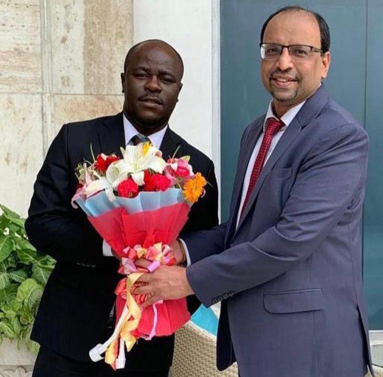 R K Agrawal, CMD Wapcos met with Jumaa Aweso, Minister of Water, Tanzania