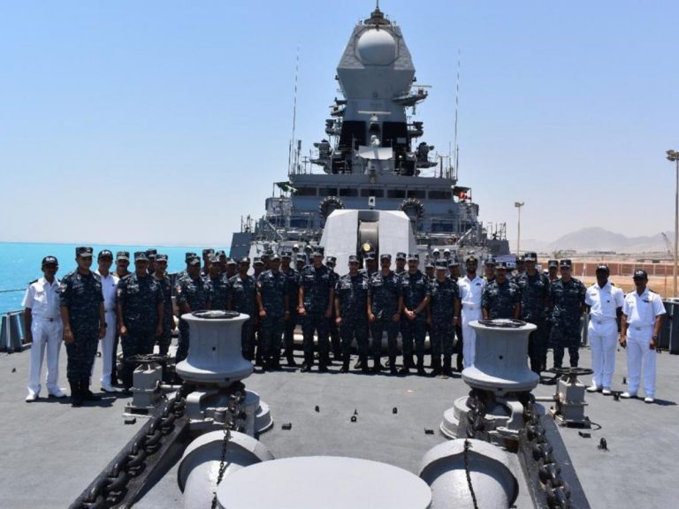 INS Kochi visited Port Safaga, Egypt