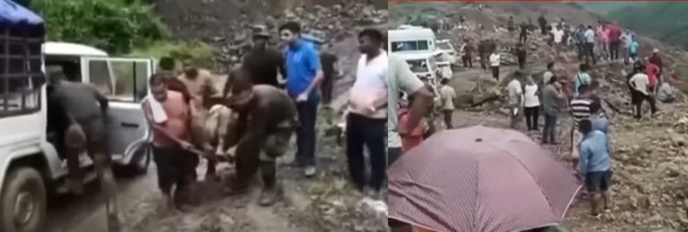 मणिपुर लैंडस्लाइड : अब तक 81 लोगों की मौत, कई लोगों के मलबे में फंसे होने की खबर