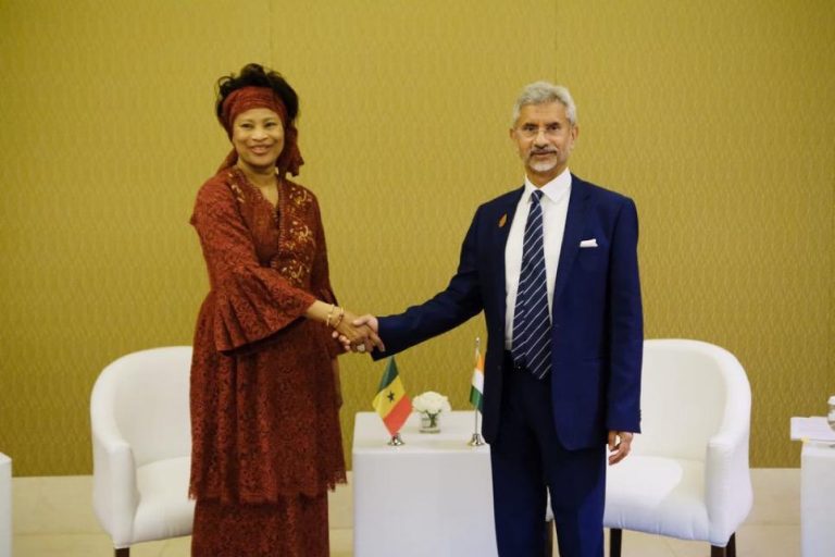 FM Dr. S Jaishankar met with FM Senegal Aïssata Tall Sall