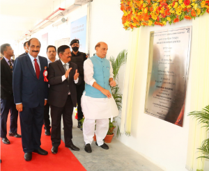 Telangana : Defence Minister dedicated new manufacturing facilities to nation at BDL 