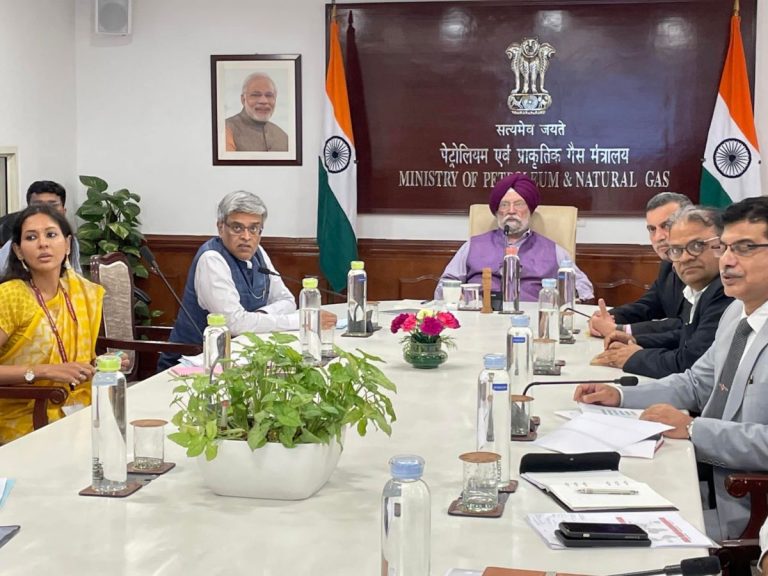 Petroleum Minister India Hardeep Singh Puri reviewed India’s investment in overseas assets