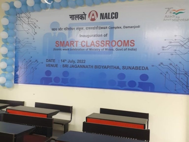 NALCO launching 300 Smart Class rooms under AKAM