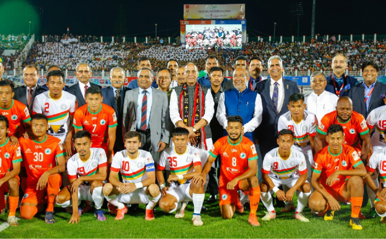 Imphal: Rajnath Singh inaugurated Manipur leg of football Durand Cup 2022