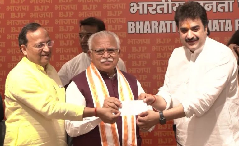 कुलदीप बिश्नोई आज भाजपा में शामिल हुए