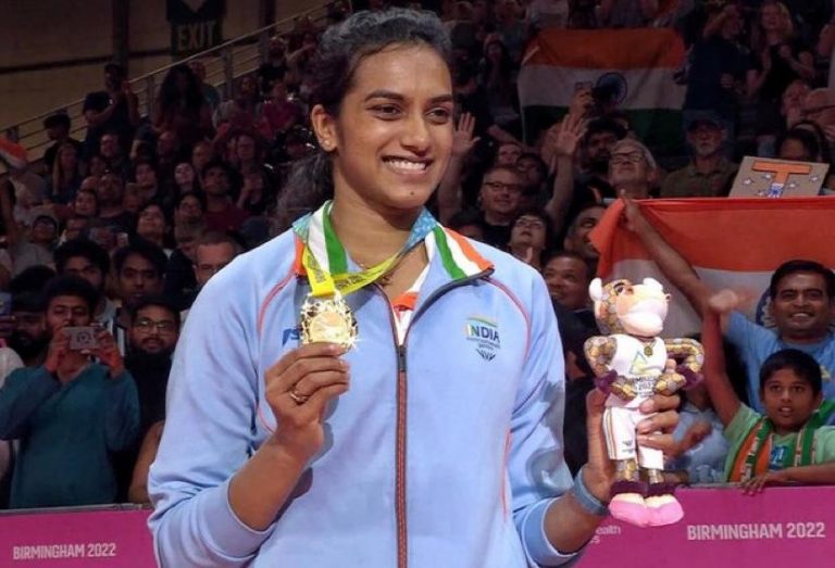 CWG 2022 : पीवी सिंधु ने बैडमिंटन के महिला एकल फाइनल में स्वर्ण पदक जीता