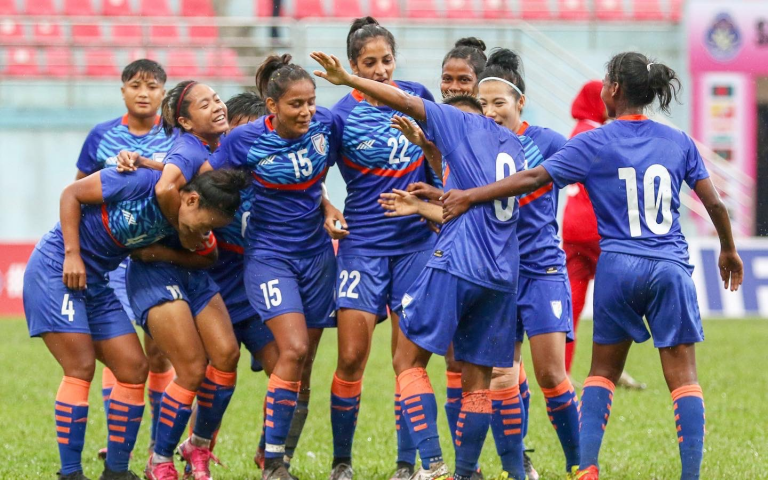 SAFF Women’s Championship: गत चैंपियन भारत ने मालदीव को हराकर सेमीफाइनल में प्रवेश किया