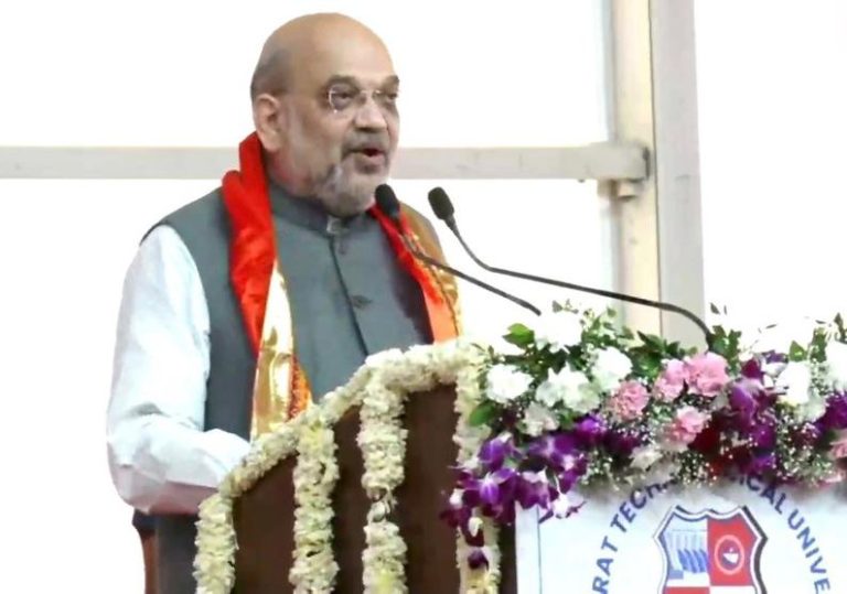 गांधीनगर : 100 एकड़ के GTU में 65 हजार Sq. मीटर का इको फ्रेंडली निर्माण होगा-अमित शाह