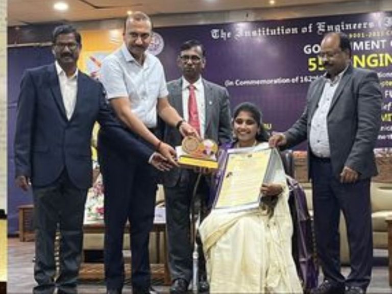 BHEL Employee honoured with ‘Young Engineer of the Year’ Award