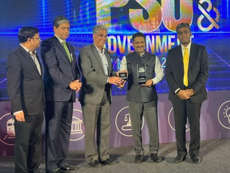 GRSE conferred with India’s Top PSU Award in Digital Transformation category