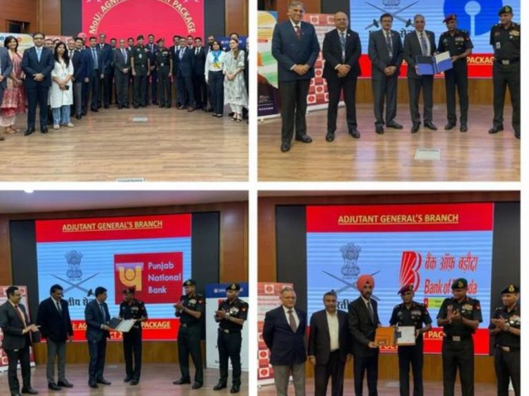 भारतीय सेना ने अग्निवीर सैलरी पैकेज के लिए 11 बैंकों के साथ MoU किया