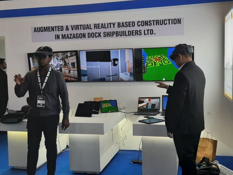 Mazagon Dock – First Indian Shipyard to introduce Augmented Reality