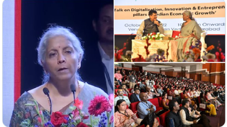 वित्‍तमंत्री ने राष्‍ट्रीय डिजाइनिंग संस्‍थानों के विद्यार्थियों से स्‍वदेशी उत्‍पादों और व्‍यावसायों का उपयोग करने का आह्वान किया
