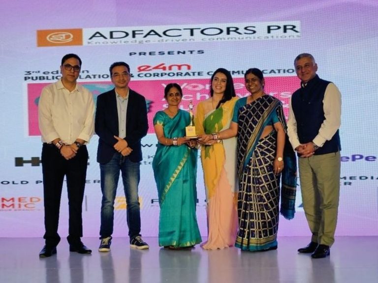 REC won e4m award for Best Organisation for Women Empowerment
