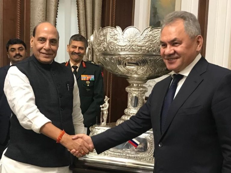 Rajnath Singh, Sergei Shoigu discussed defence cooperation over telecon