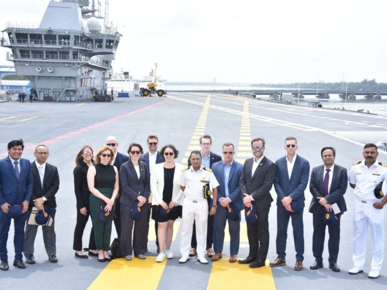 US congressional Delegations visited Southern Naval Command, Kochi