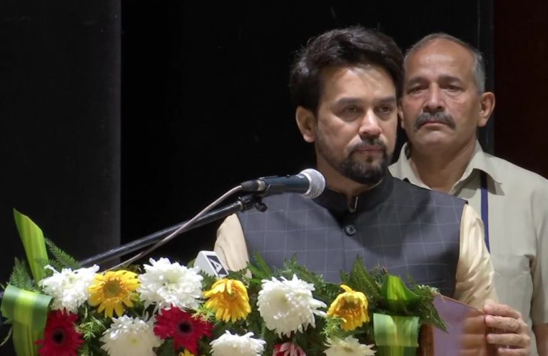 चंडीगढ़ : केंद्रीय मंत्री अनुराग ठाकुर ने रोजगार मेला कार्यक्रम में हिस्सा लिया