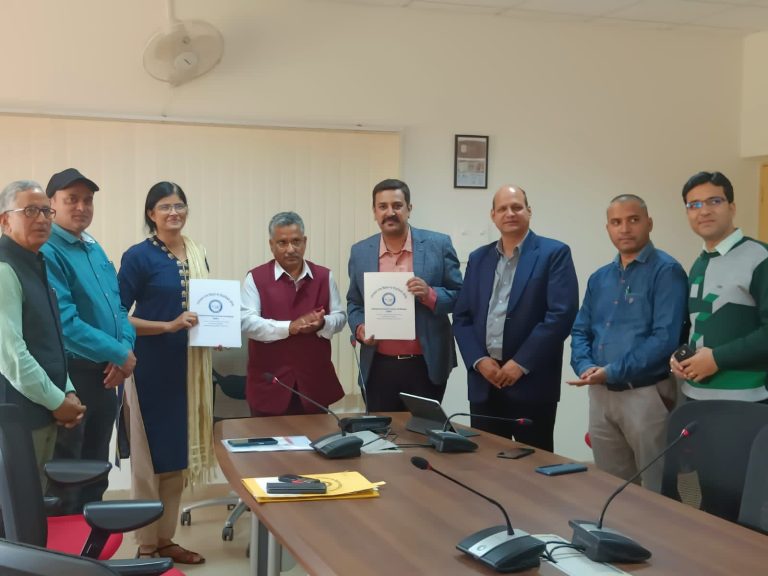 MoU signed between UCOST, Dehradun & NIPER, Ahmadabad in the field of Pharmaceuticals Research