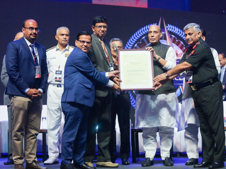 BEML Received Raksha Mantri Award