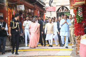 गुवाहाटी: राष्ट्रपति द्रौपदी मुर्मू ने कामाख्या मंदिर में पूजा-अर्चना की