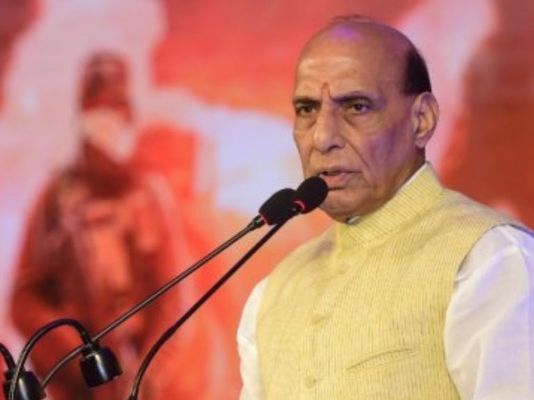 Rajnath Singh to launch a website for Armed Forces Battle Casualties Welfare Fund
