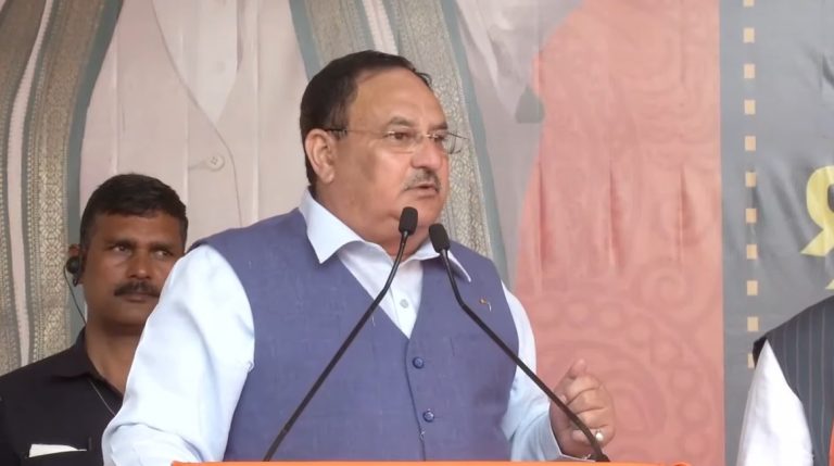 डबल इंजन की सरकार में देश तेजी से विकास कर रहा है-जेपी नड्डा
