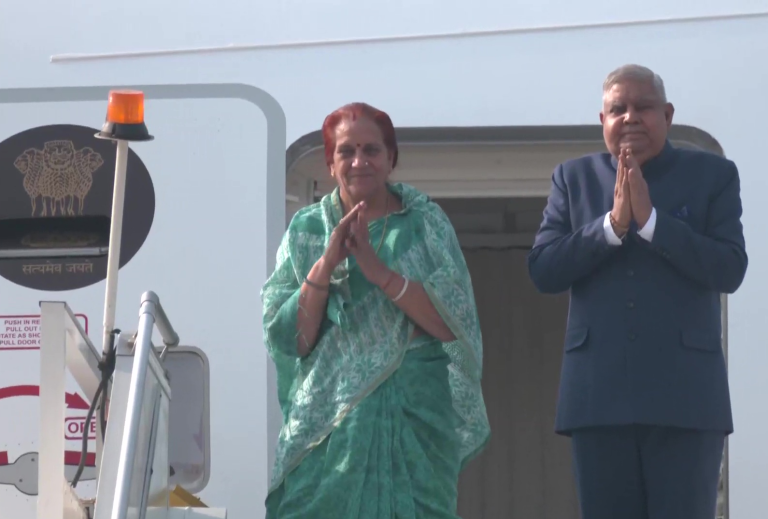 उपराष्ट्रपति जगदीप धनखड़ कतर की यात्रा के लिए रवाना हुए