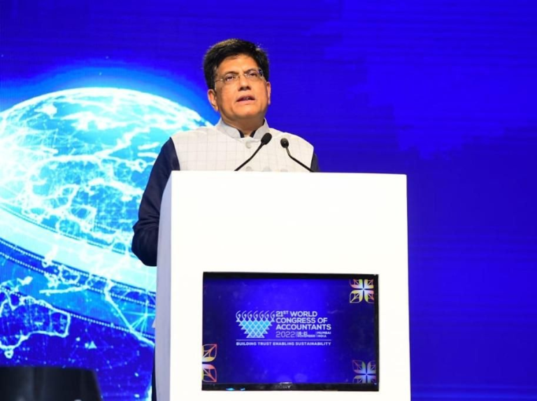 मुंबई: केंद्रीय मंत्री पीयूष गोयल ने कल लेखाकारों के 21वें वैश्विक सम्मेलन को संबोधित किया