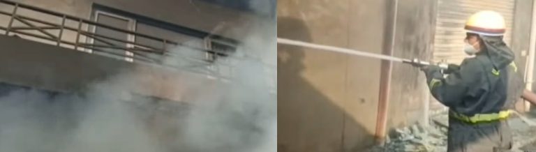 यूपी : नोएडा फेस 2 में एक्सपोर्ट कंपनी में लगी भीषण आग