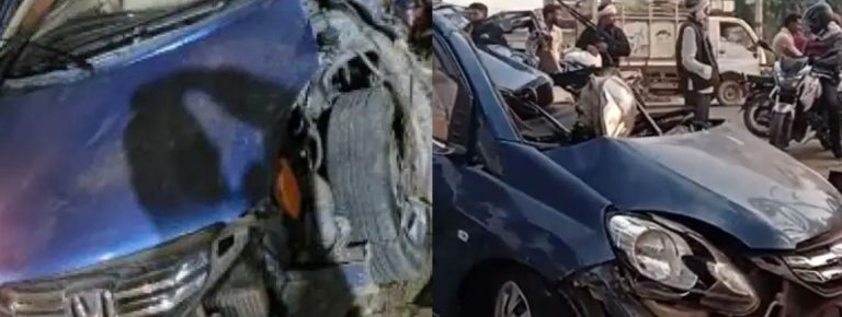 आगरा में सड़क हादसे में 3 युवकों की मौत