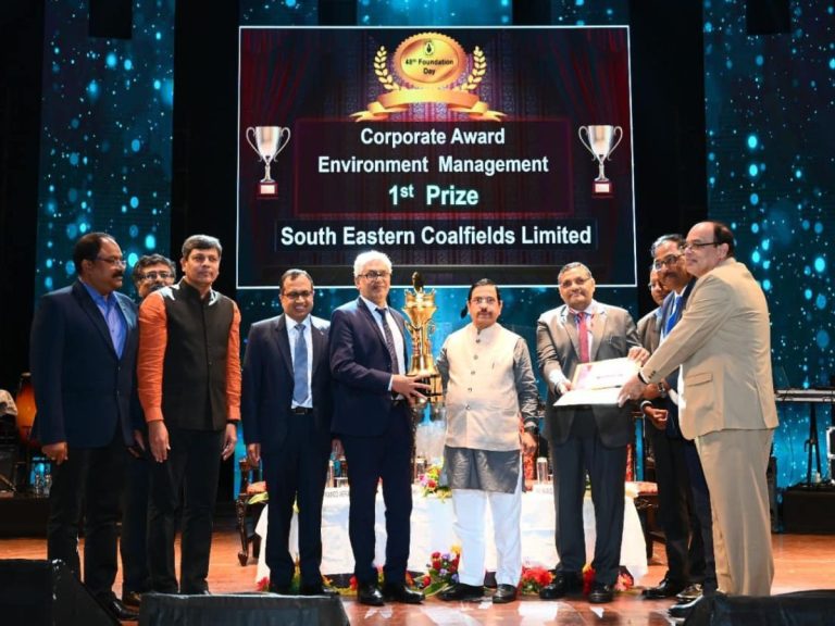 SECL receives Corporate Award for Environment Management