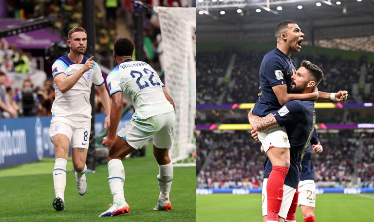 फीफा विश्वकप 2022: इंग्लैंड और फ्रांस क्वार्टर फाइनल में पहुंचे