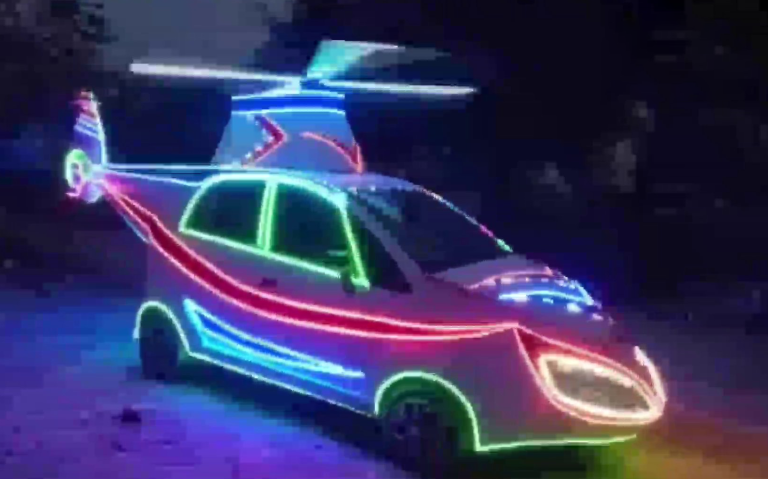 उप्र: आजमगढ़ के कारपेंटर ने नैनो कार को हेलीकॉप्टर में बदला