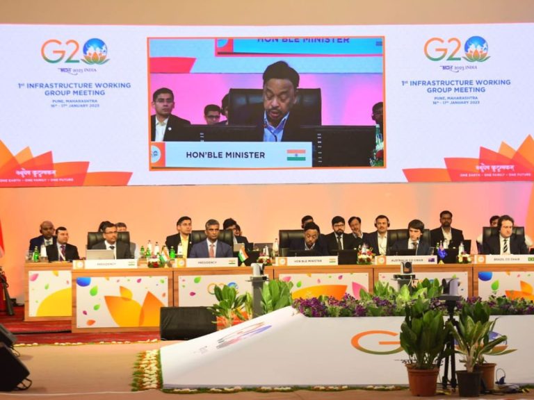 Two-days’ G20 Infrastructure Working Group meeting begins in Pune, Maharashtra