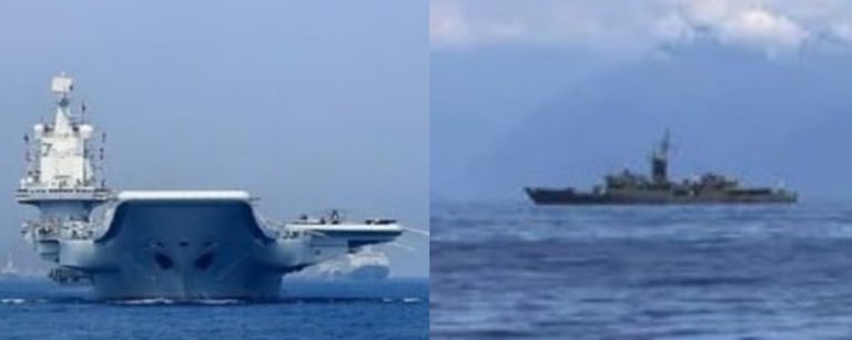 ताइवान के समुद्री और हवाई क्षेत्रों के पास चीन ने किया युद्धाभ्यास