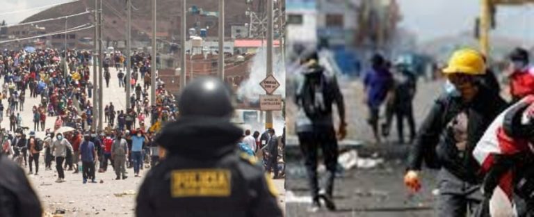 पेरू में प्रदर्शनकारियों और सुरक्षाबलों के बीच झड़प में 12 की मौत की खबर