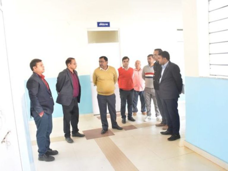 NCL Director Staff Manish Kumar visited the company’s school-co-hostel