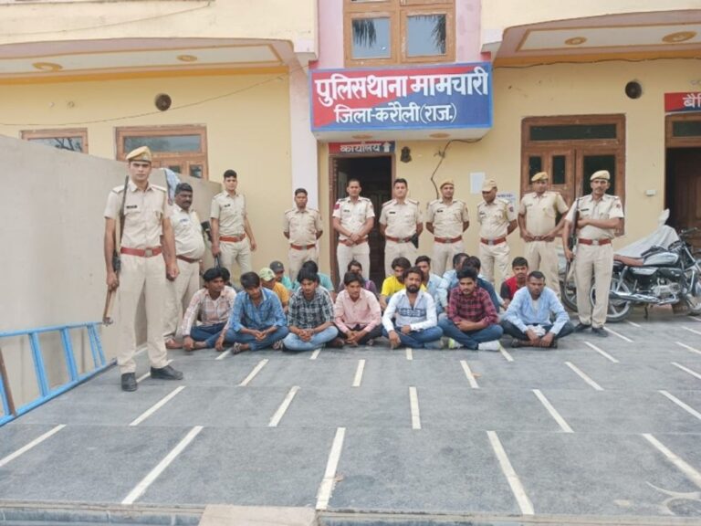 राजस्थान : 24 घंटे में 579 अपराधी गिरफ्तार, बदमाशों के ठिकानों पर दबिश