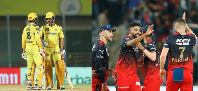 IPL 2023: चेन्नई सुपर किंग्स का सामना आज रॉयल चैलेंजर्स बैंगलोर से