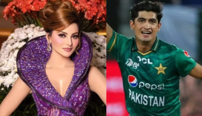 पाकिस्तानी क्रिकेटर नसीम शाह करना चाहते हैं उर्वशी रौतेला से शादी