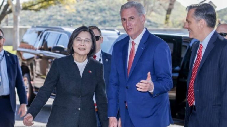 ताइवान की राष्ट्रपति वेन ने की अमेरिकी स्पीकर से मुलाकात