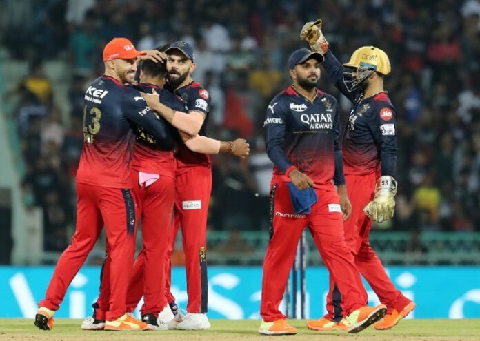 IPL 2023: रॉयल चैलेंजर्स बैंगलोर ने लखनऊ सुपर जाएंट्स को 18 रन से हराया